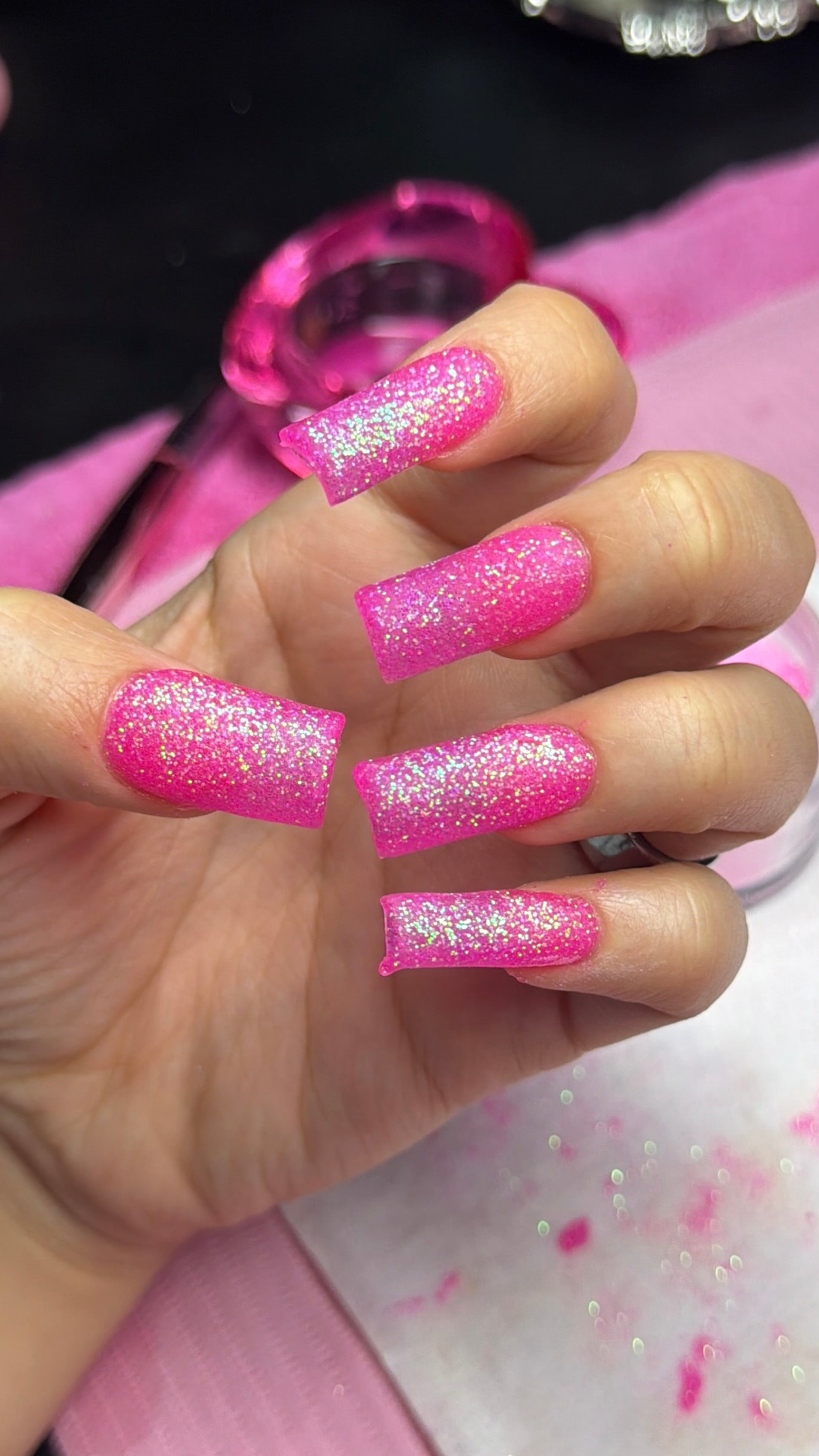 Dulce Glitter Pink 🎀💖🌟🍭